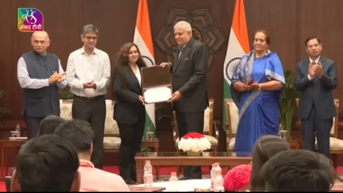 Prrrpthy Mishra Represent SLC @ Parliament Of India